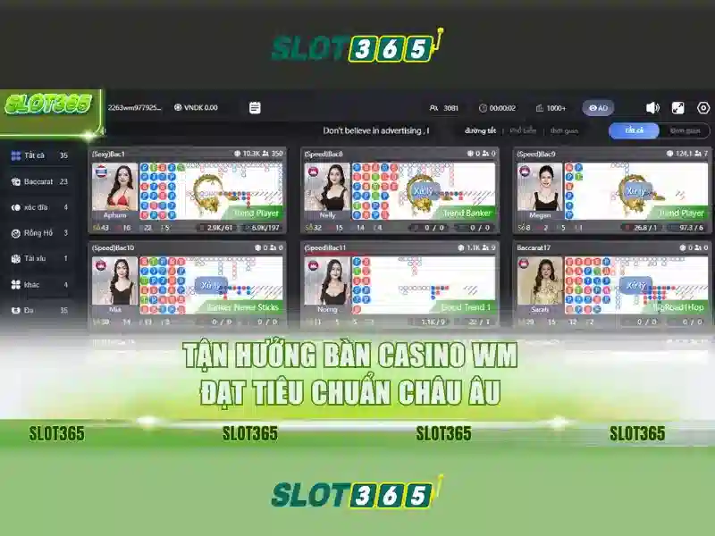 Slot365 cung cấp trò chơi slot đa dạng và an toàn